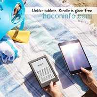 ihocon: All-New Kindle E-reader - Black, 6 Glare-Free Touchscreen Display, Wi-Fi -  Includes Special Offers